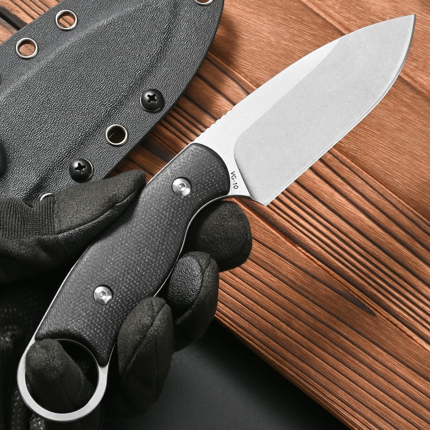 Eafengrow FF116 Fixed Blade Kn - Bushcraft Knife Fixed review and price