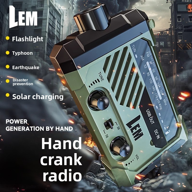 Survival Radio-Emergency Hand  - Solar Emergency Charger review and price