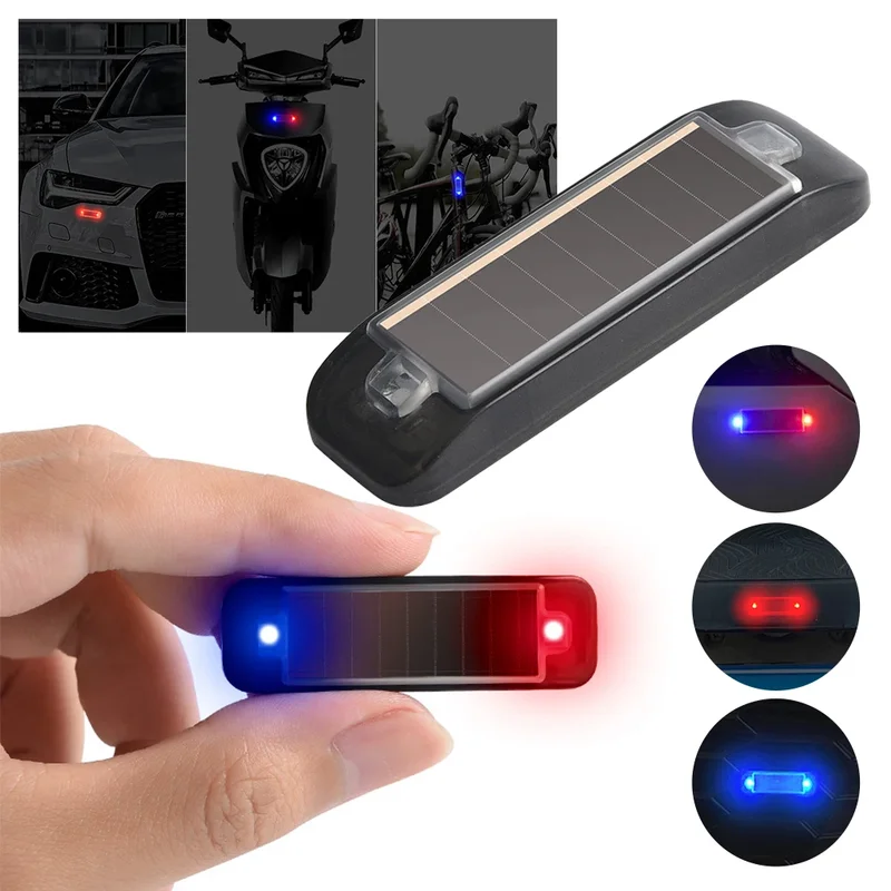 Mini LED solar power car warni - Sos Light Strobe review and price