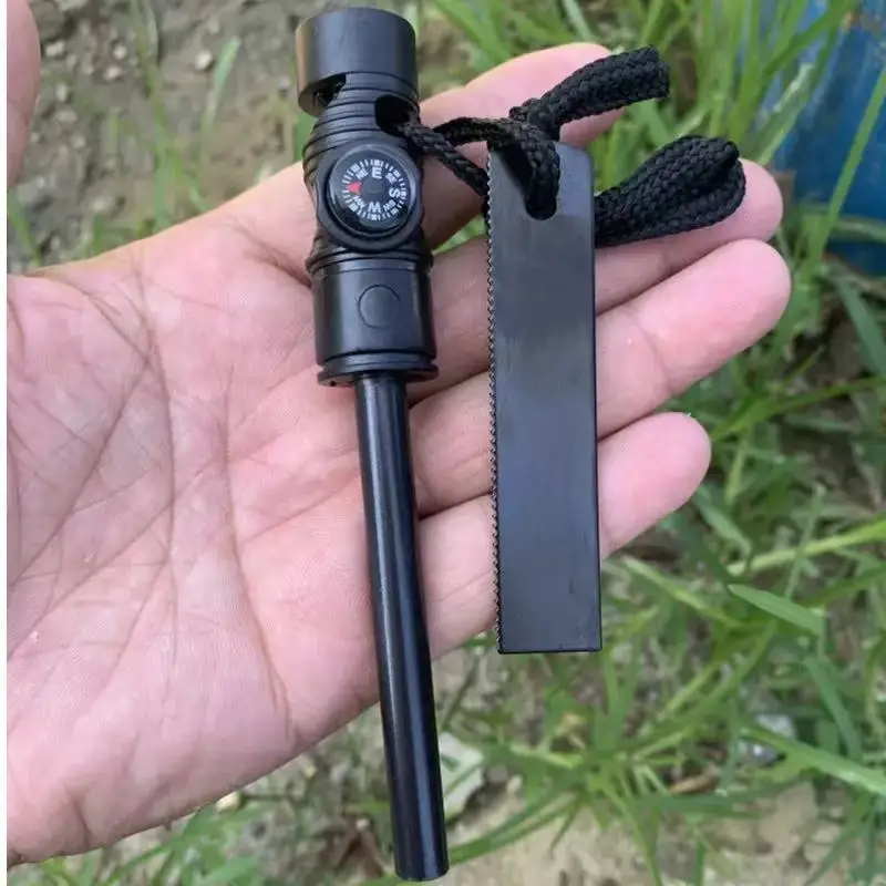 Multifunctional Long Tactical  - Magnesium Fire Starter review and price