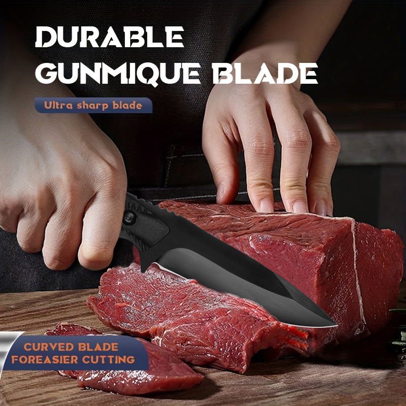 1pc Black Fixed Blade Knife, H - Bushcraft Knife Fixed review and price