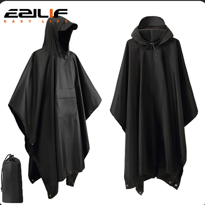 3 In 1 Outdoor Military Rainco - Emergency Poncho Rain review and price