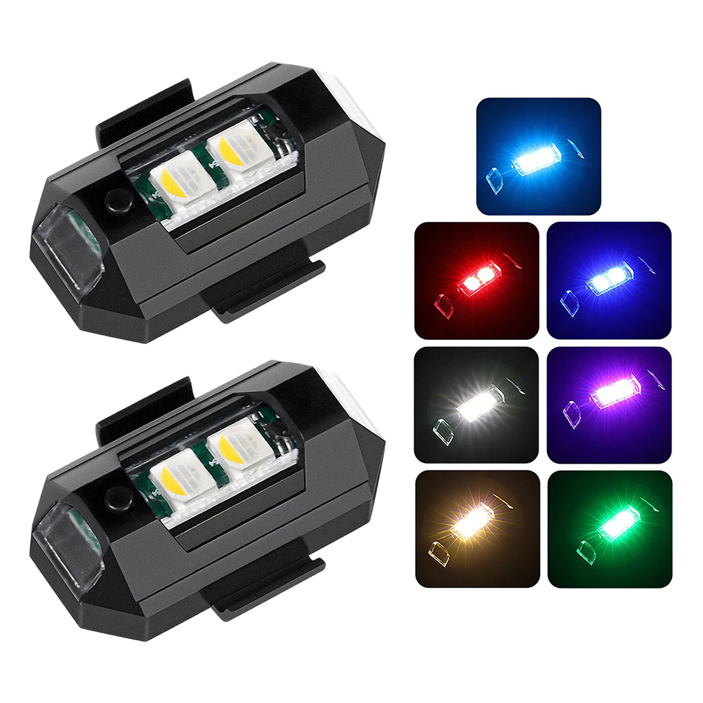 2PCS Mini LED Strobe Lights De - Sos Light Strobe review and price