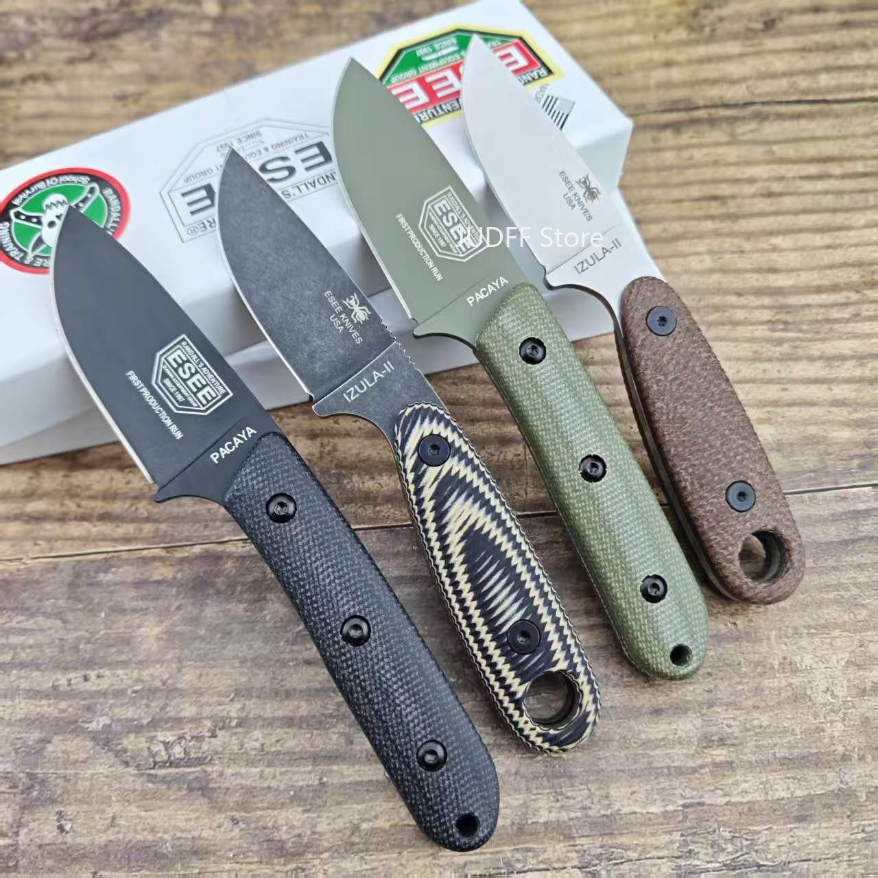 ESEE IZULA/ PACAYA Outdoor Fix - Bushcraft Knife Fixed review and price