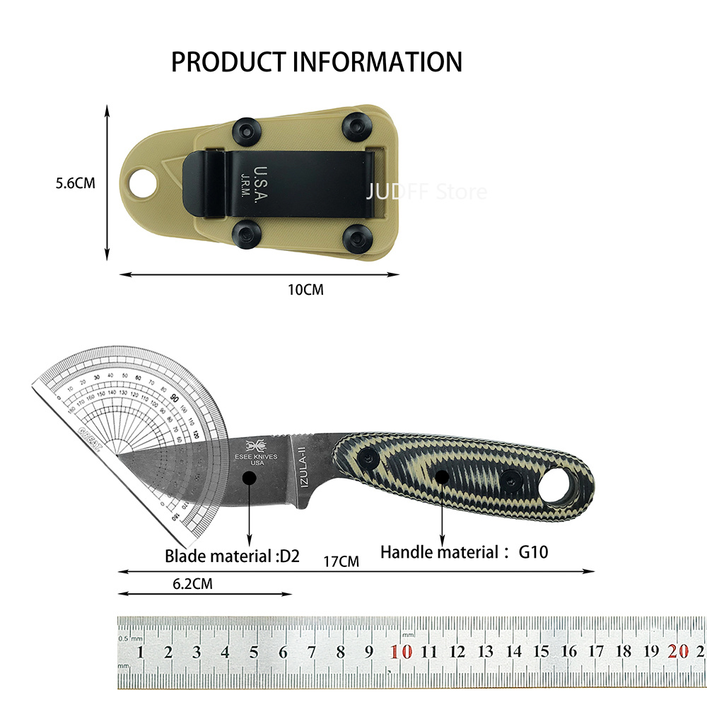 ESEE IZULA/ PACAYA Outdoor Fix - Bushcraft Knife Fixed review and price