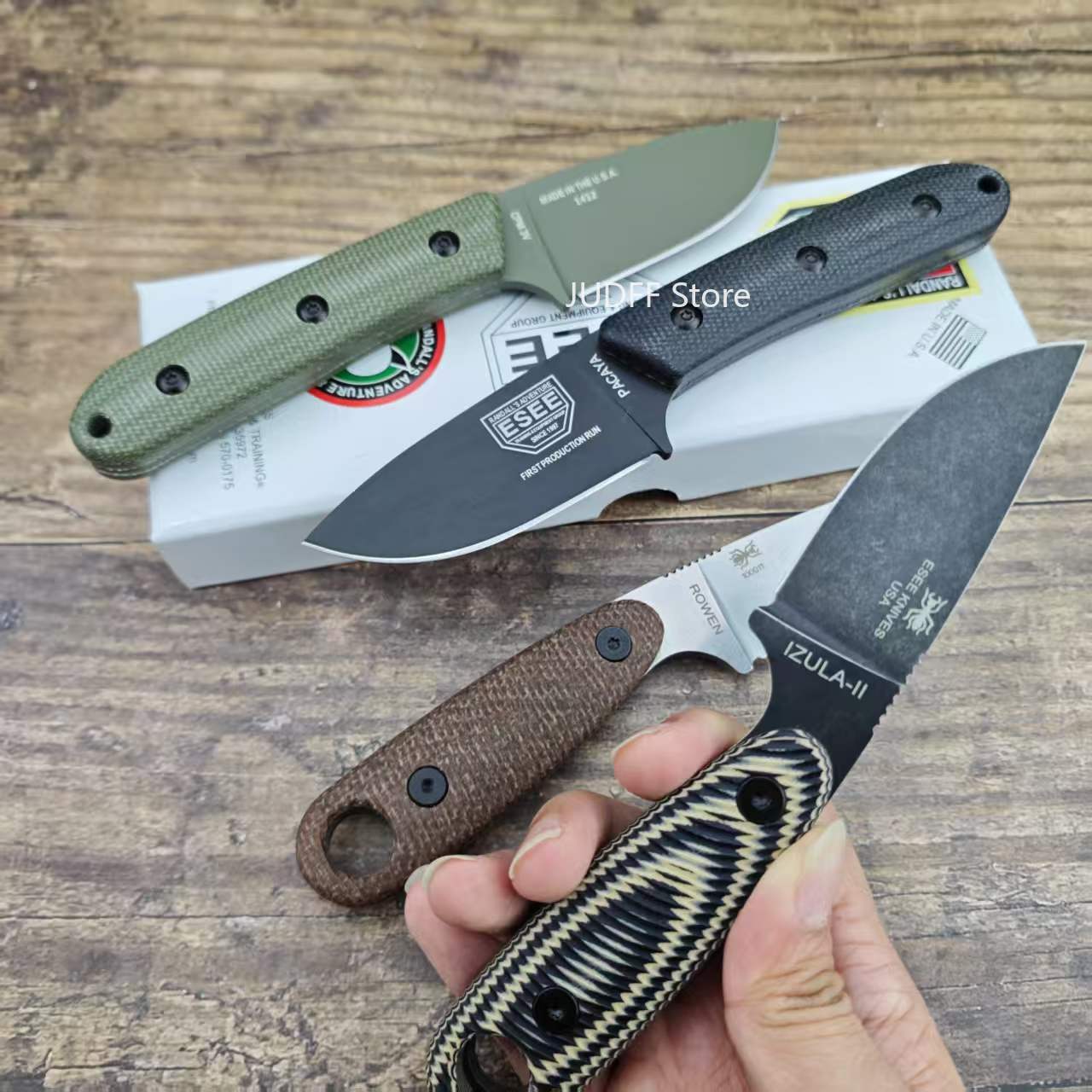 ESEE IZULA/ PACAYA Outdoor Fix - Bushcraft Knife Fixed review and price